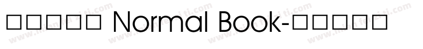 ヒカリ角ゴ Normal Book字体转换
